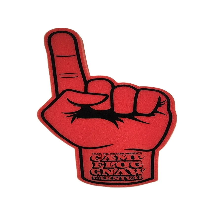Factory Customize Cheering finger eva foam hand foam finger
