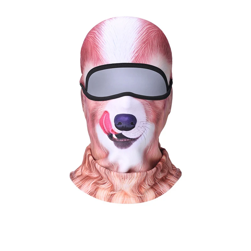 
Fleece balaclava ski mask hat motorcycle balaclava for winter Multifunctional hats and neck warmer 