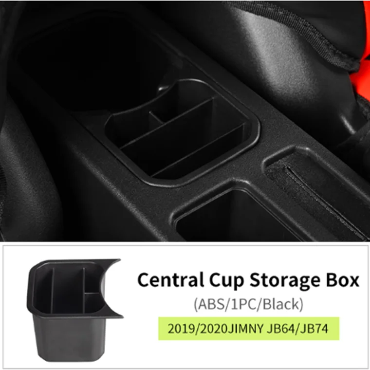 Central Cup Storage Classified Box Interior Accessories For Suzuki Jimny 2019-2021 JB64 JB74 storage box for storage of sundries