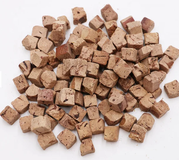 Hunan peto oem dog food natural freeze-dried chicken liver snacks freeze-dried meat dog food manufacturing wholesale price