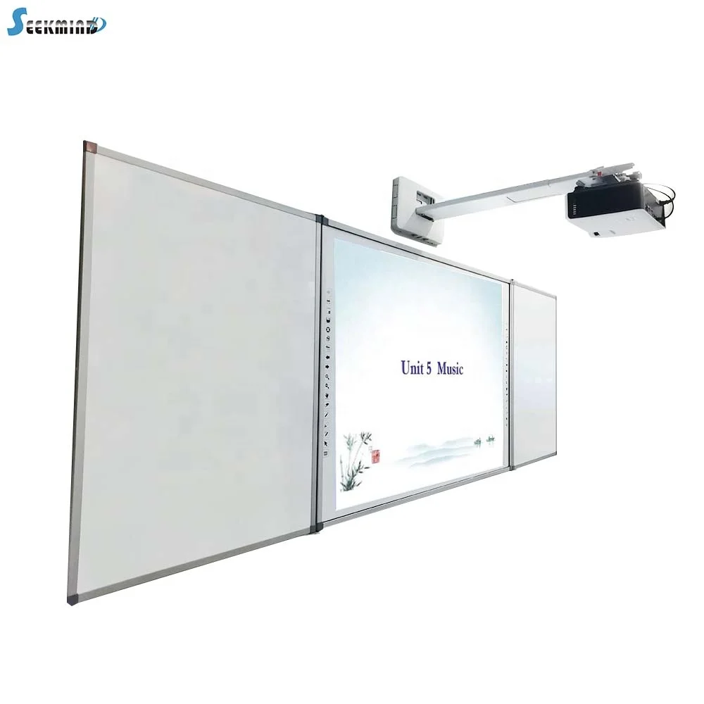 Foldable infrared ten points smart digital board with marker board and green board