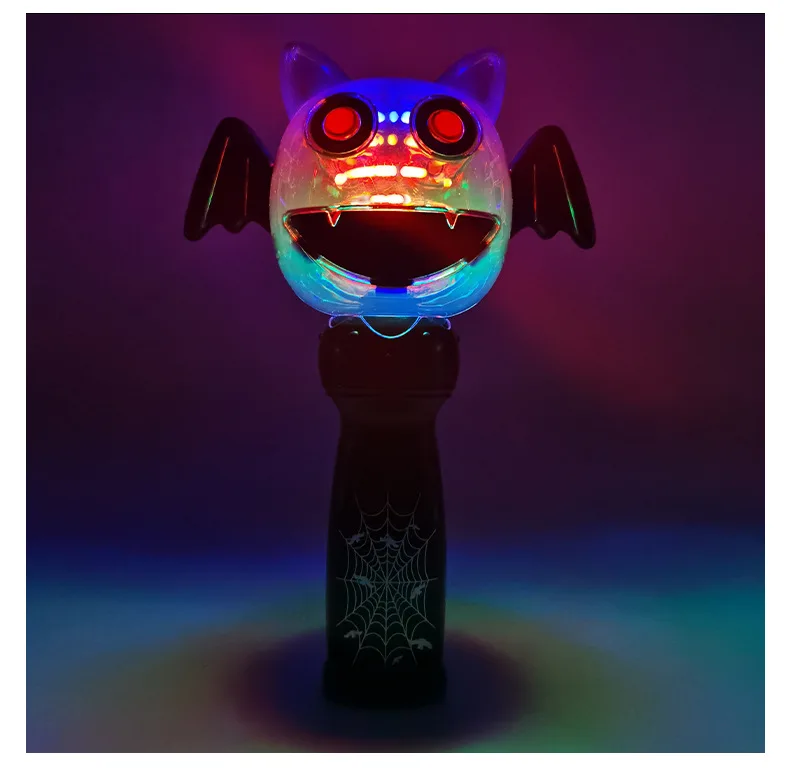 Halloween party led light up festival toys Plastic pumpkin flash wand HN956877