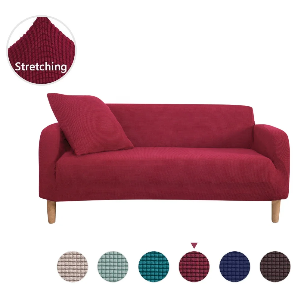 
Spandex sofa cover stretch furniture slipcover machine washable loveseat cover 2 seater ,sofa cover stretch 