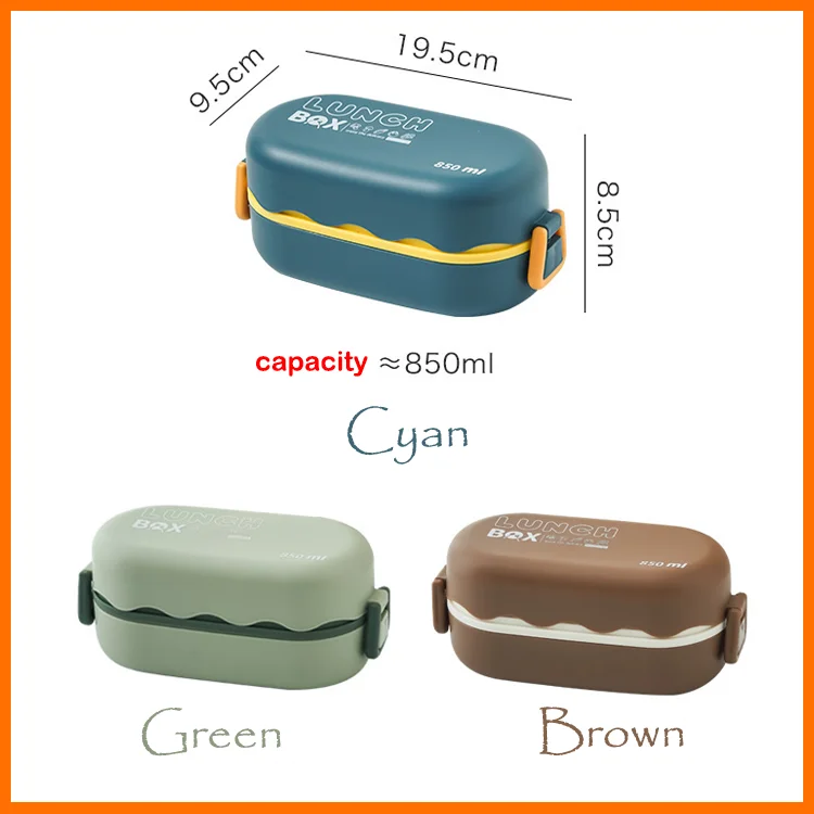 Food Grade PP Plastic Material Bento Lunch Box For Kids