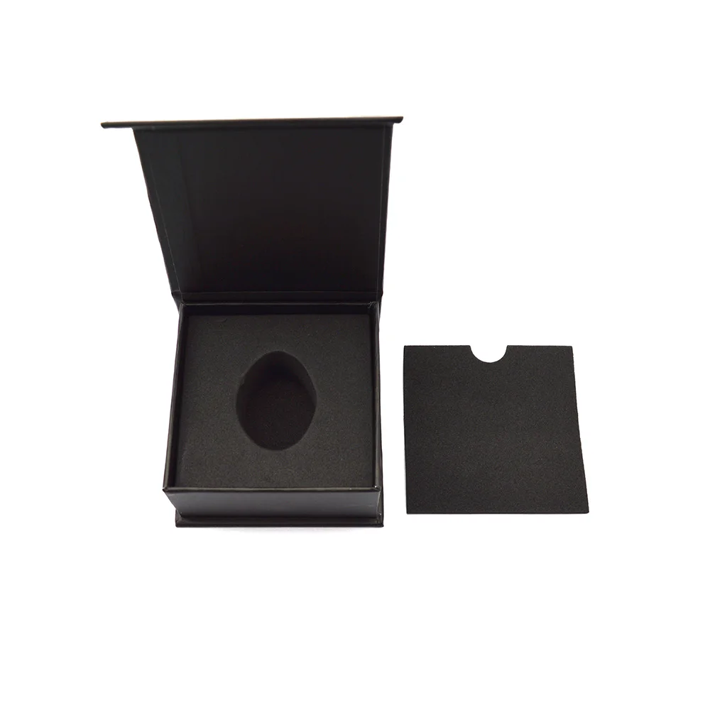 Wholesale High Quality Custom LOGO Printed Black Gift Packaging Guasha Gua Sha Tool Box