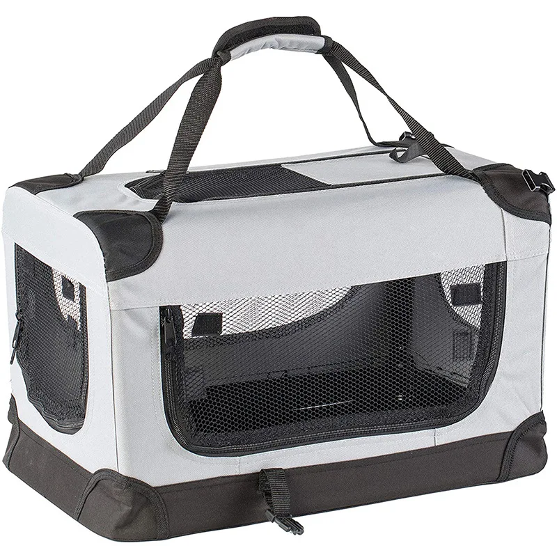 Factory direct sale can be customized folding breathable and portable pet bag