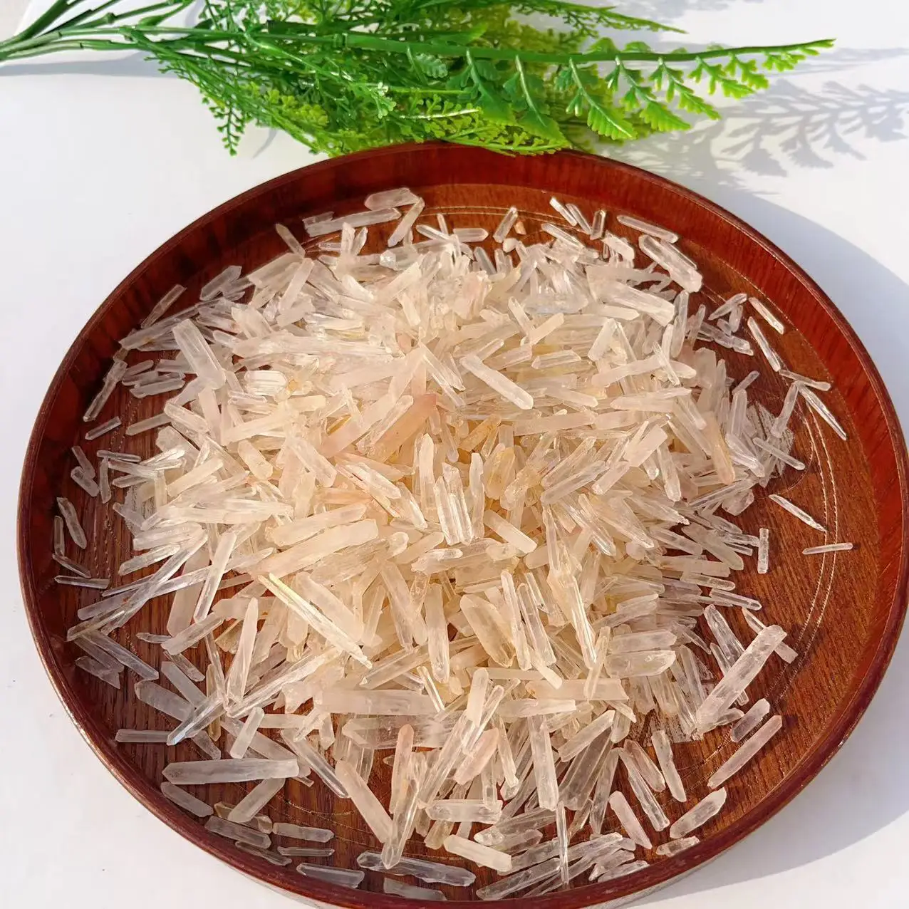 1pack 500g natural raw crystal quartz point rough crystal wand rouck crystals for gift and decoration