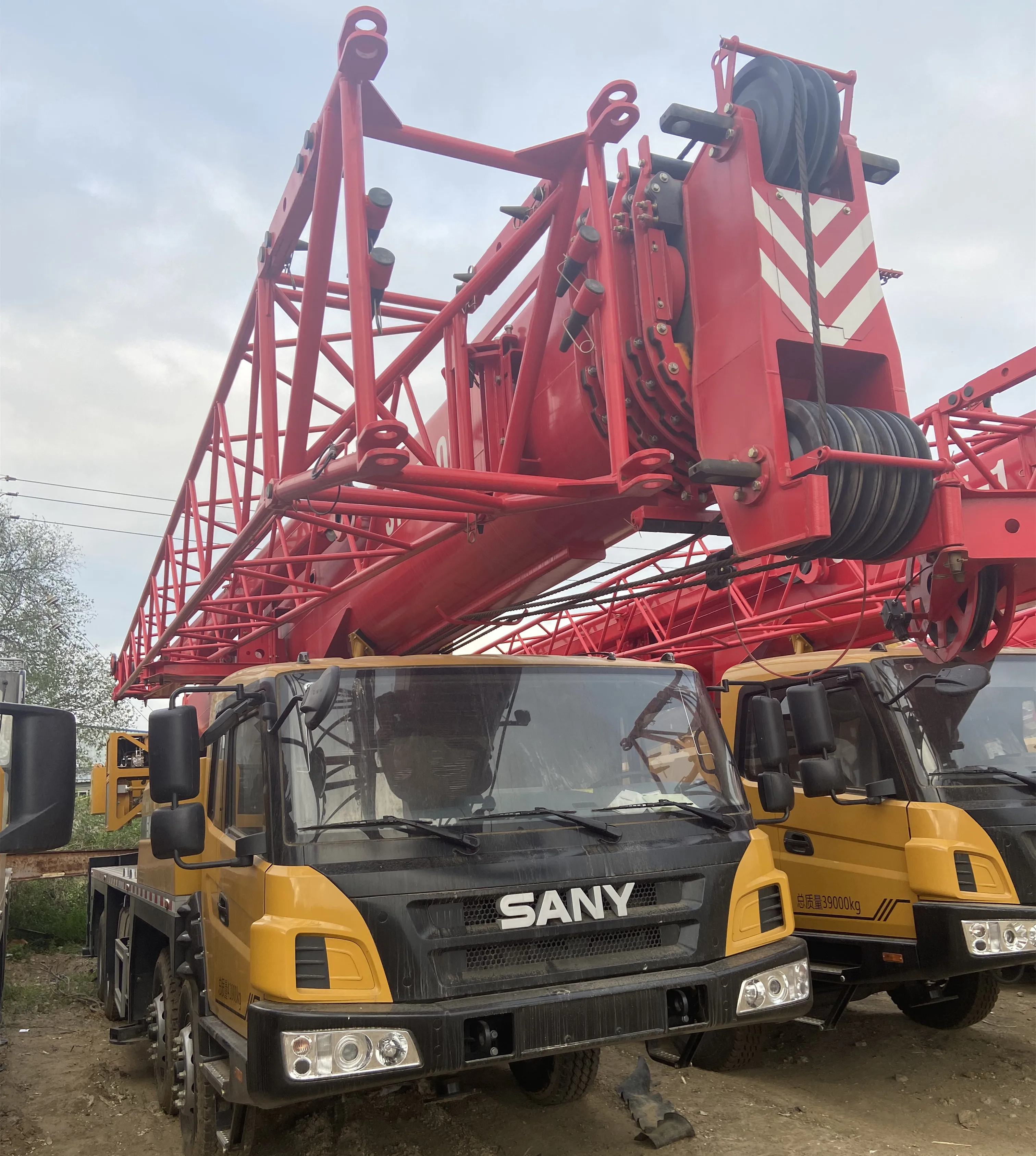 SANY STC500 50 тонн гидравлический автокран б/у T мобильный
