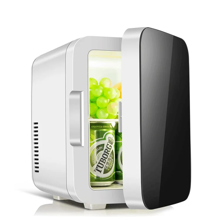 12v 220v Mini Car Fridge Electric Cooler and Warmer Mini Refrigerator for home and outdoors