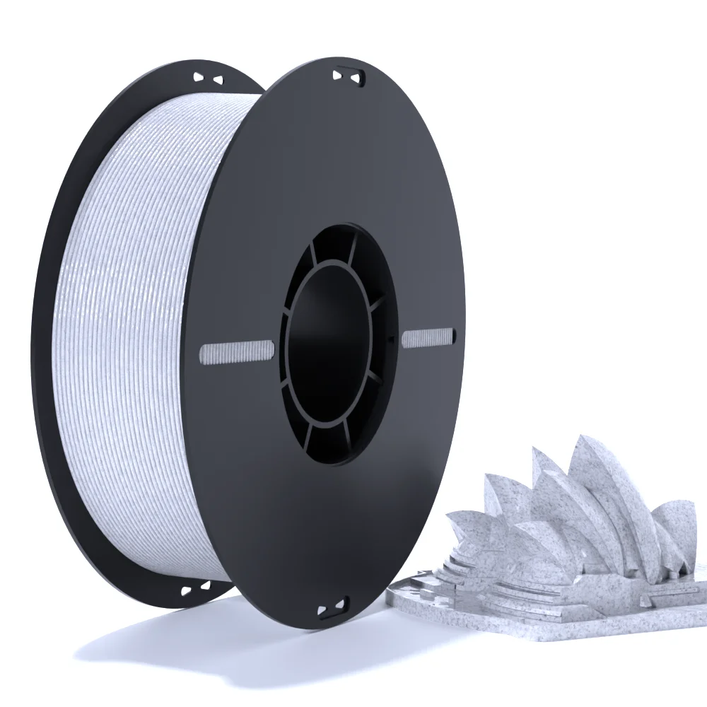 Новый принтер PLA 3d 1 75 мм кг каменная текстура мраморный цвет 3D точность измерения нити +/-0 02