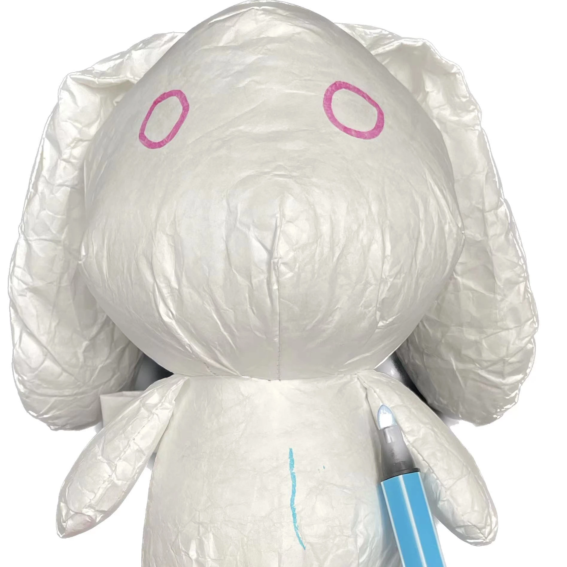 Creative DIY Washable Coloring Painting Plush Toy Drawing Paintable 3D Toy DIY Painting Plush Rabbit