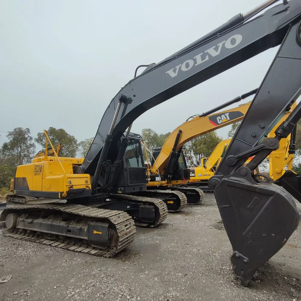 Экскаваторы VOLVO EC210 дешевые высококачественные оригинальные машины с сертификатом EPA
