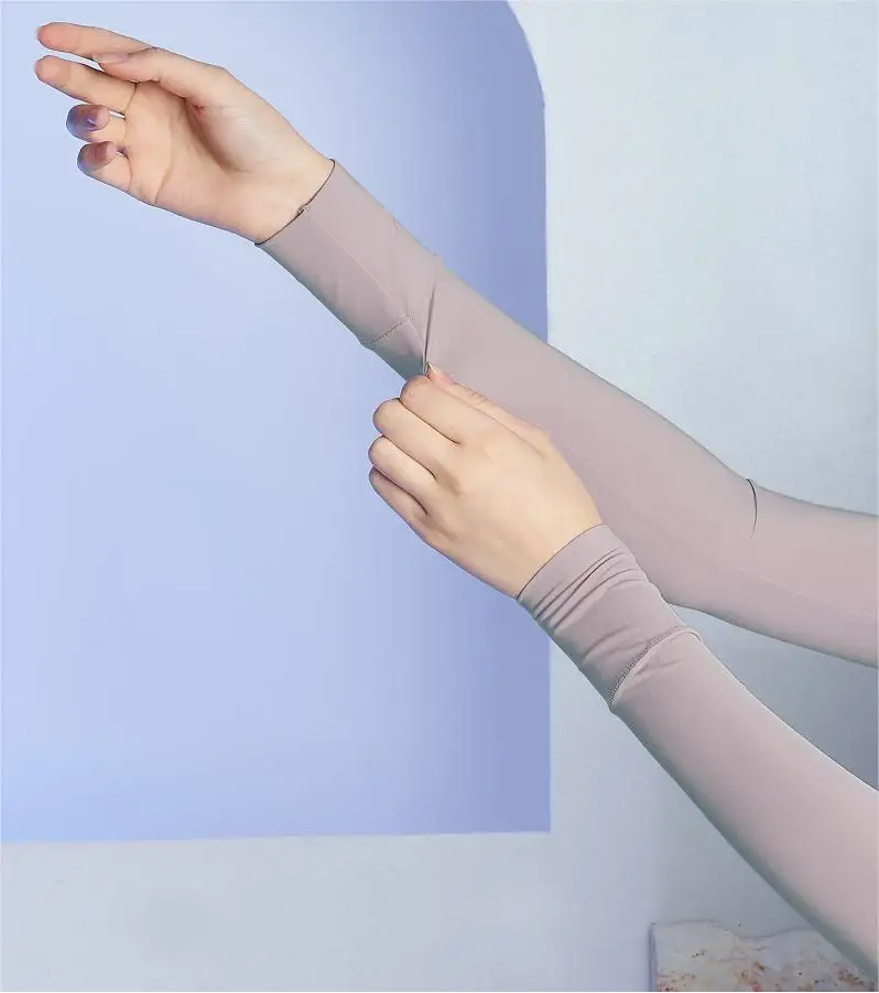 Islamic  muslim arm cover  sleeve allah  Cotton Spandex Non slip, grips on hand  handsocks  lightweight and smooth Hand Sock