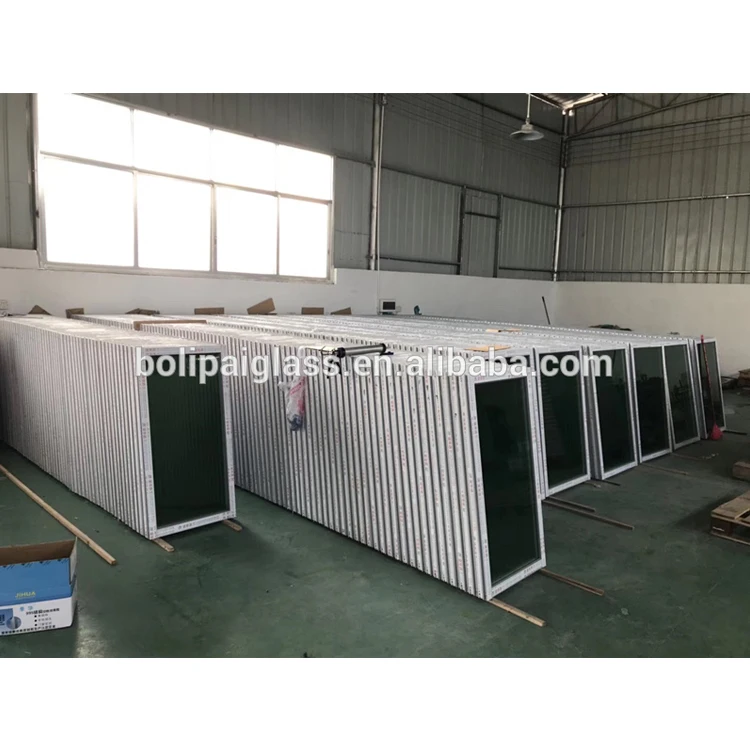 direct factory lamianted tempered glass insulated glass door insert