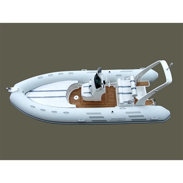 beautiful lines RIB550 sport inflatable fishing boat rib boat hypalon1