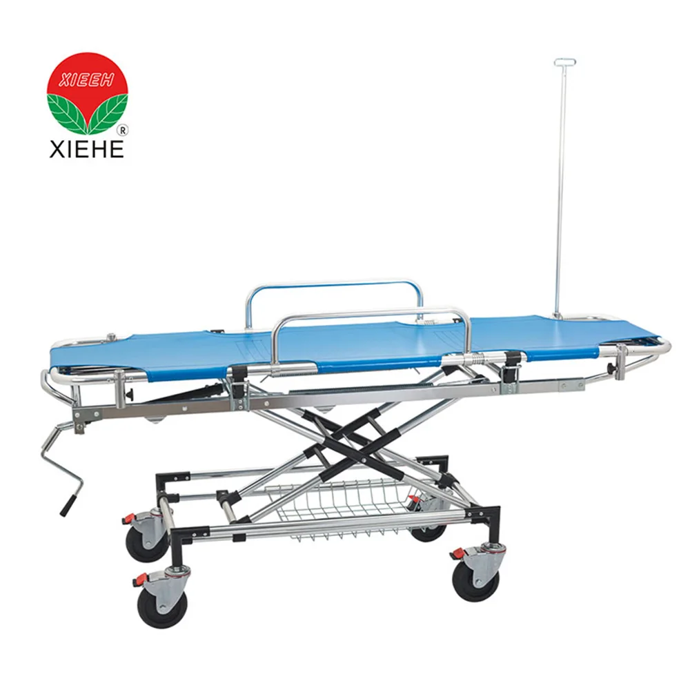 First-aid portable folding body stretcher ambulance stretcher bed