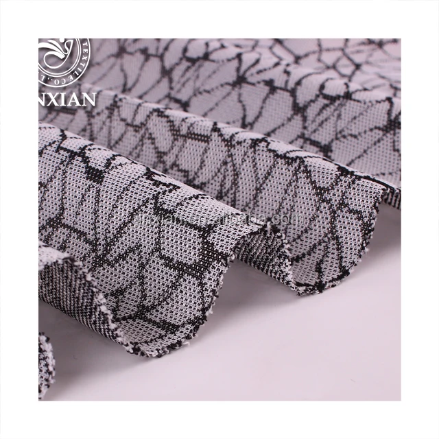 Bird Eyes Mesh Fabric Laminated with foam for the shoes lining ,for car seat cover ,for sports shoes