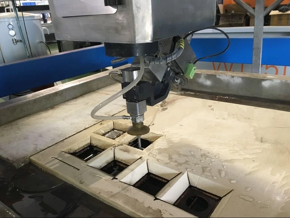 Ceramic tile cutting machine by water jet cutting with hydro cutter ultra high pressure water cutting machine water cutter