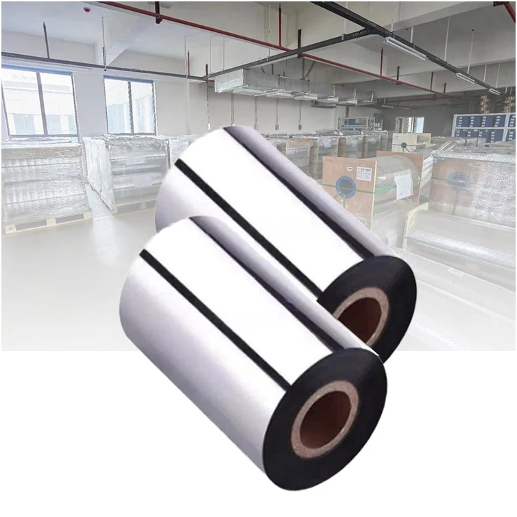 Wax Resin Mixed Ribbon 50*300 Factory Price Compatible Zebra Wax Resin Thermal Printer Carbon Ribbon Wax Resin