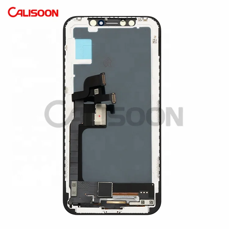  2021 новый бренд Calisoon прямая Заводская цена ЖК-дисплеи для мобильных телефонов с дигитайзером в сборе ЖК-дисплей iphone X xr 8 7