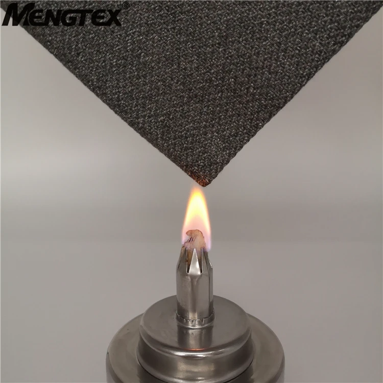 Aluminum material aramid flame resistant abrasion resistant fabric fire retardant fabric