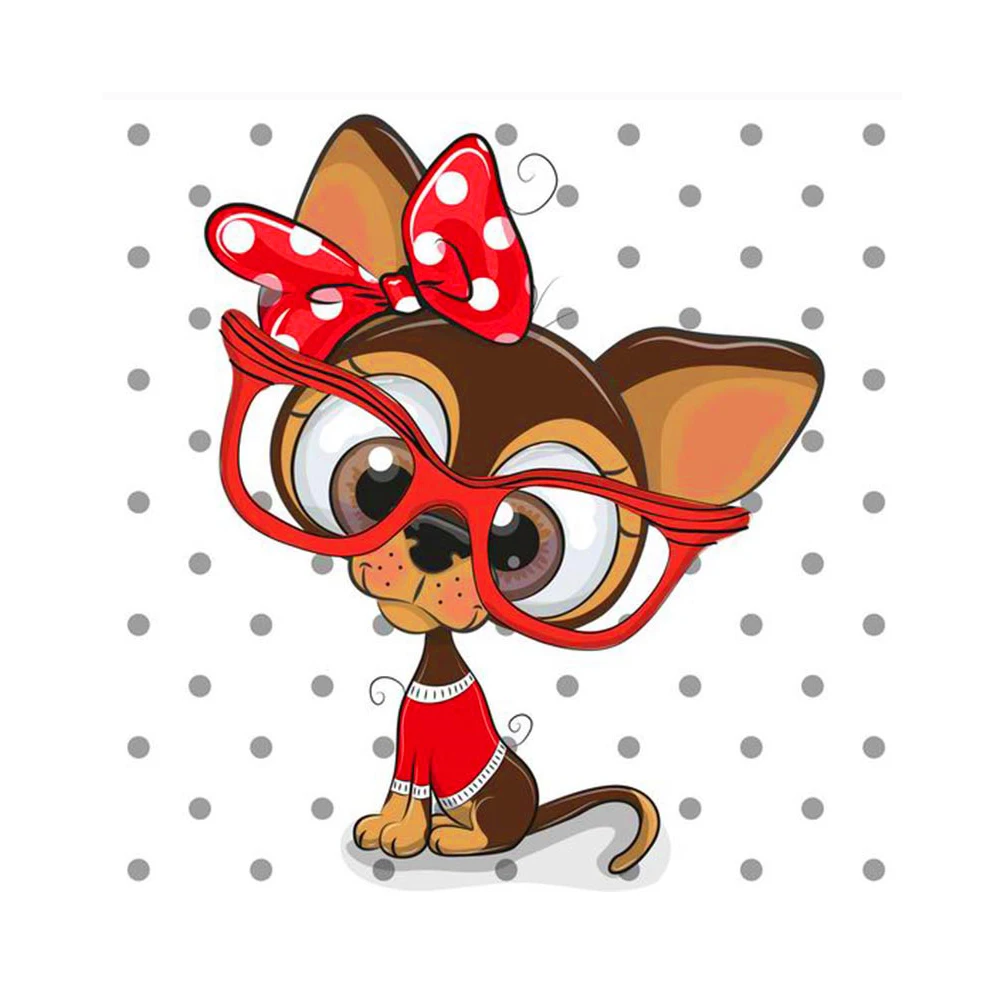 
Preferential price anime 5d diy diamond painting cartoon dog diamond embroidery mosaic painting diamond painting 