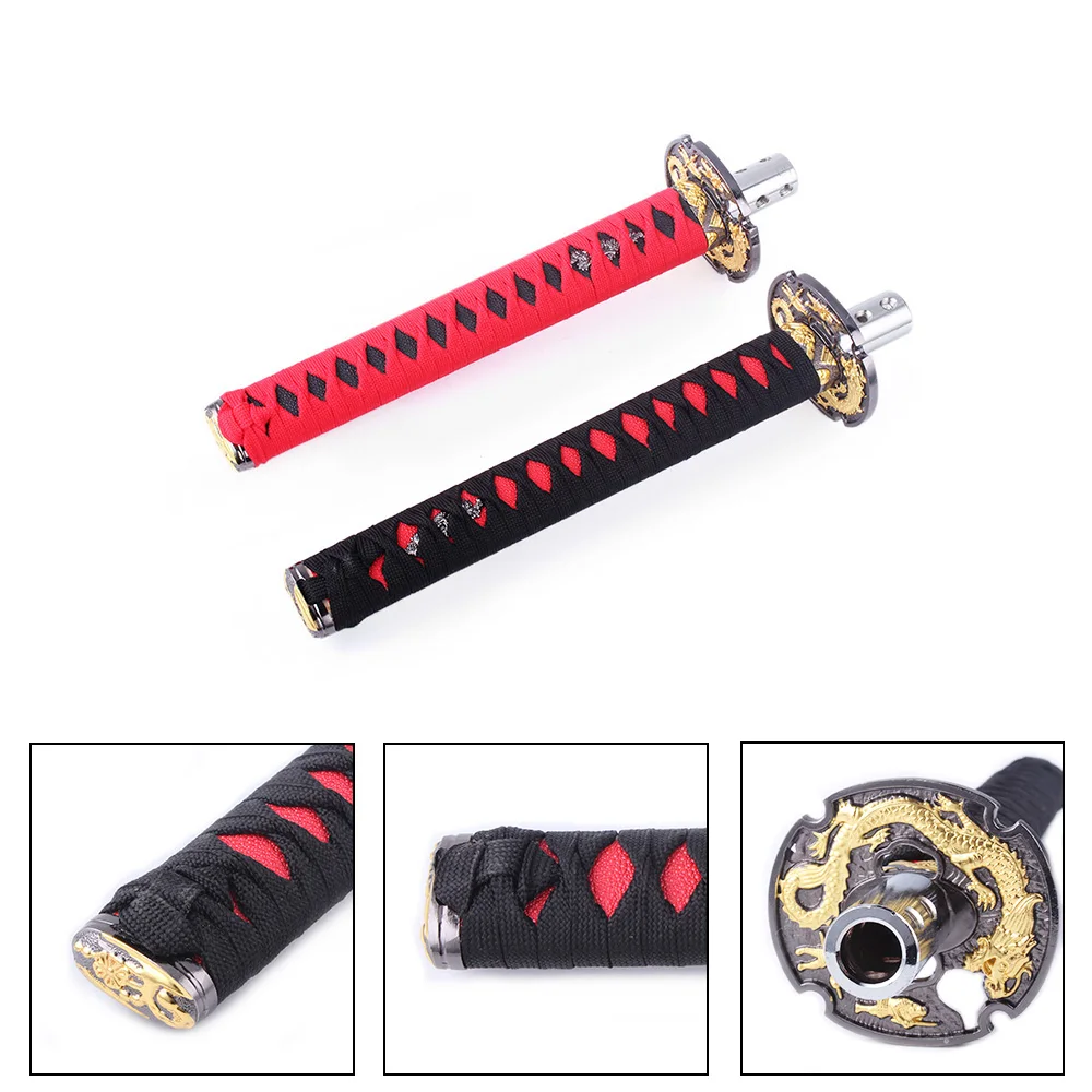 RASTP Universal 10cm/15cm/20cm/26cm Katana Samurai Sword Racing Gear Shift Knob Shifter Lever