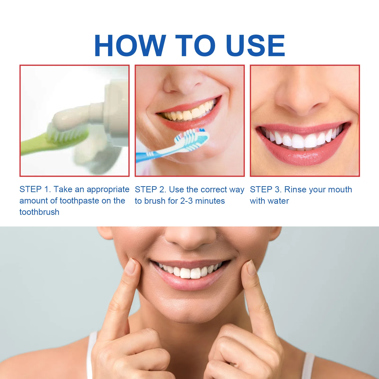 ORALHOE Private Label Sp-6 Brightening Whitening Toothpaste Protect Gums Fresh Breath Mouth Teeth Cleaning Probiotic Toothpaste