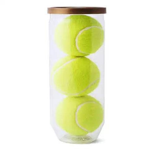 20% wool outer layer yellow dog padel ball Custom tennis