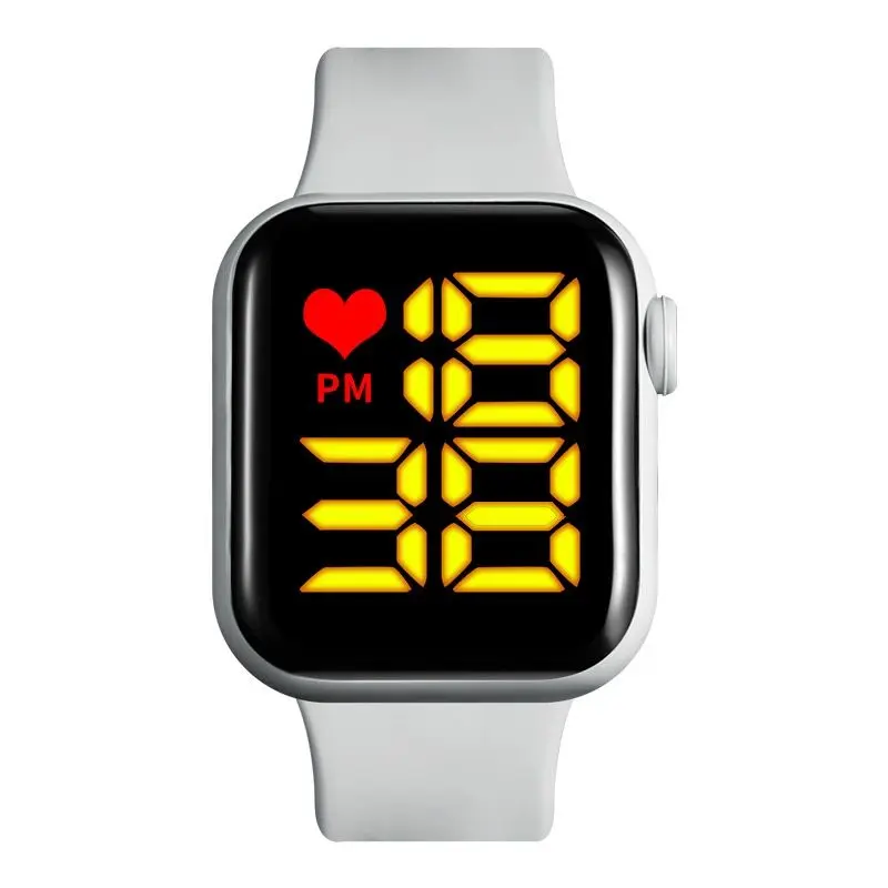 Wholesale Oem Hot Selling Silicone Men Wrist Watches Low Price Child Waterproof Led Kids Watch