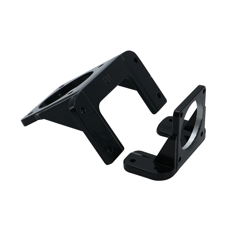 Монтажные кронштейны из нержавеющей стали для штамповочного шагового двигателя Nema17 Nema23 Nema34 шаговый двигатель 60 80 90 110 130 серводвигатель