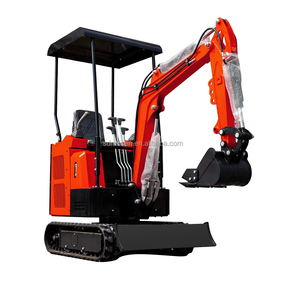 Mini excavator factory price kubota excavators machine mini excavators 1.5 ton micro digger for sale