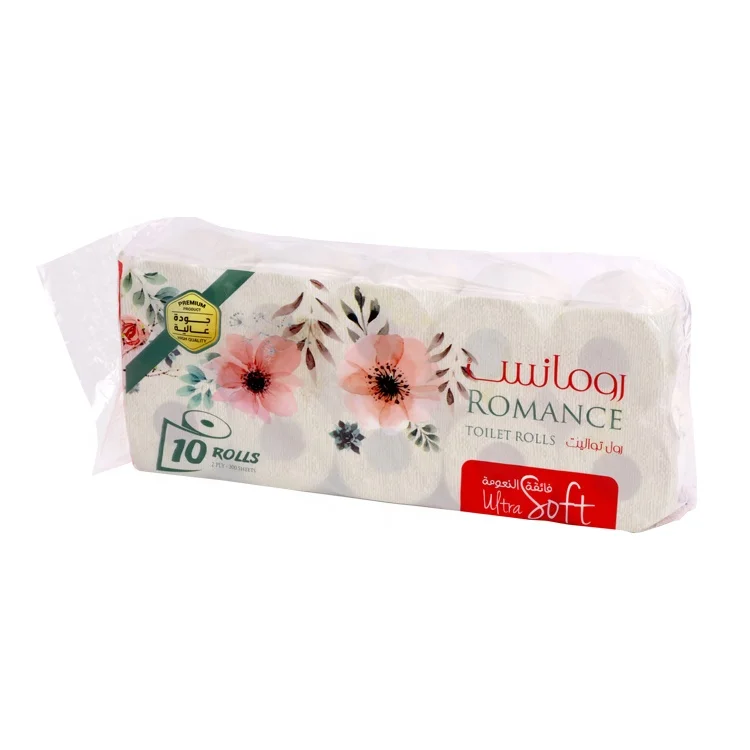 Organic Pure Wood Pulp Toilet Tissue OEM Toilet Paper Import Bathroom Tissue