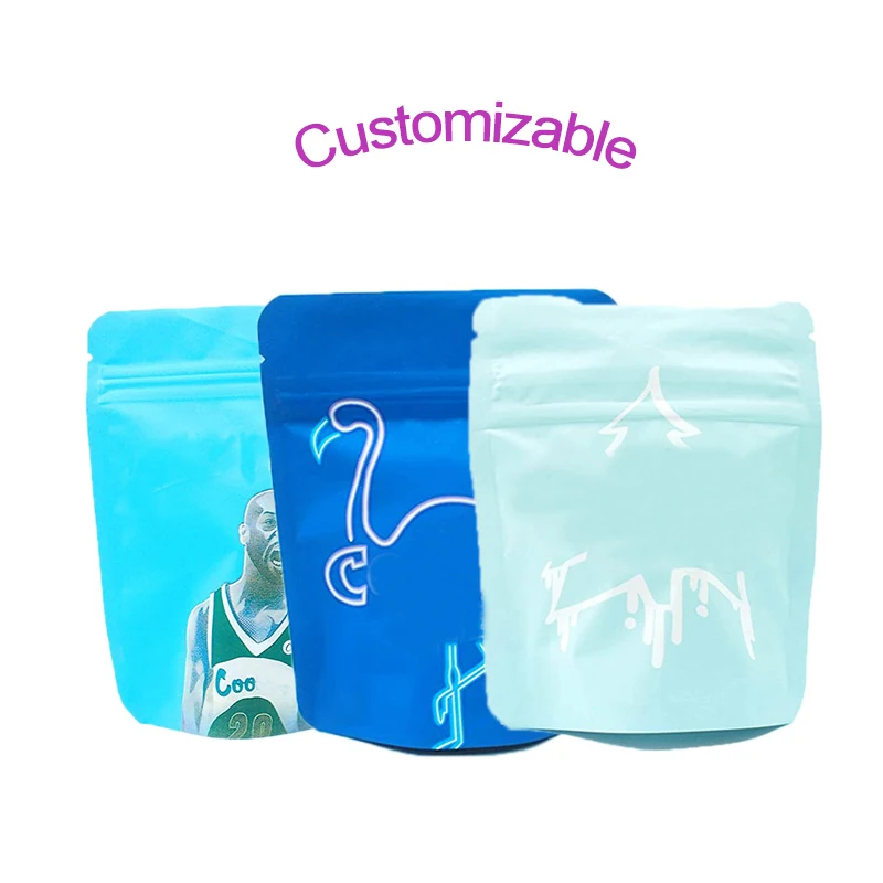 small stand up clear plastic bag cosmetic custom mylar bags stand up pouch packaging 3.5