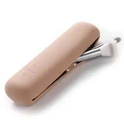 OEM Design Travel Makeup Brush Holder Anti-fall Silicone Portable Makeup Box Cosmetic Bags
