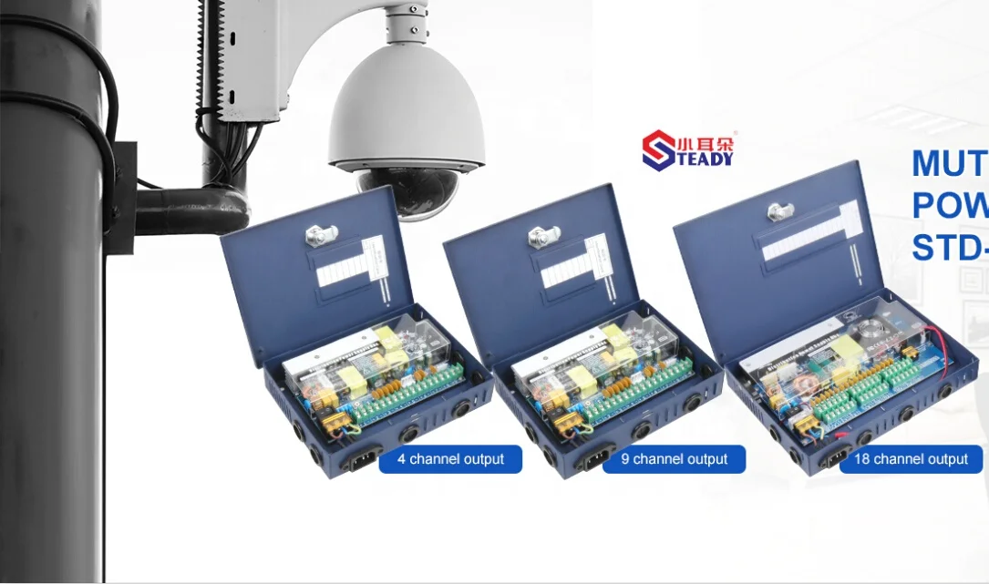 
High Voltage Transformer 110V 220V Power Supply CCTV 12V 10A SMPS 24Vdc 