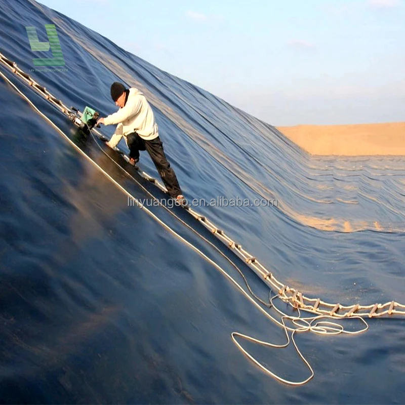 geomembrane hdpe liner ASTM GM13 Standard 0.2mm-3mm HDPE LDPE LLDPE PVC EPDM Waterproof Farm Pool Pond Liner Geomembrane