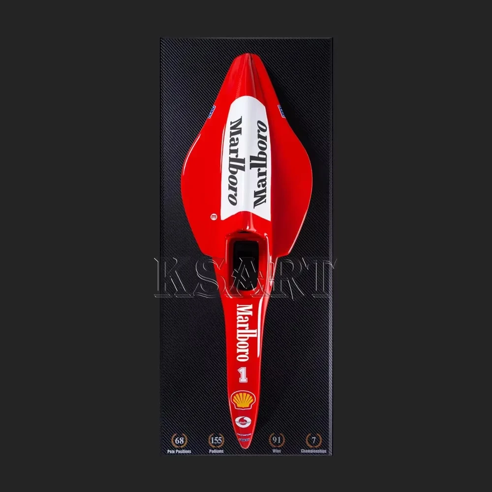Custom glass fiber racing sculpture Quadro-3D-Carro-F1 model life-size mall supermarket decoration resin crafts sculpture