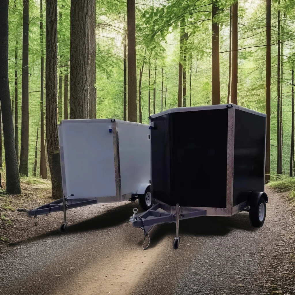 Enclosed cargo High quality professional manufacturer produces closed multi-purpose trailer