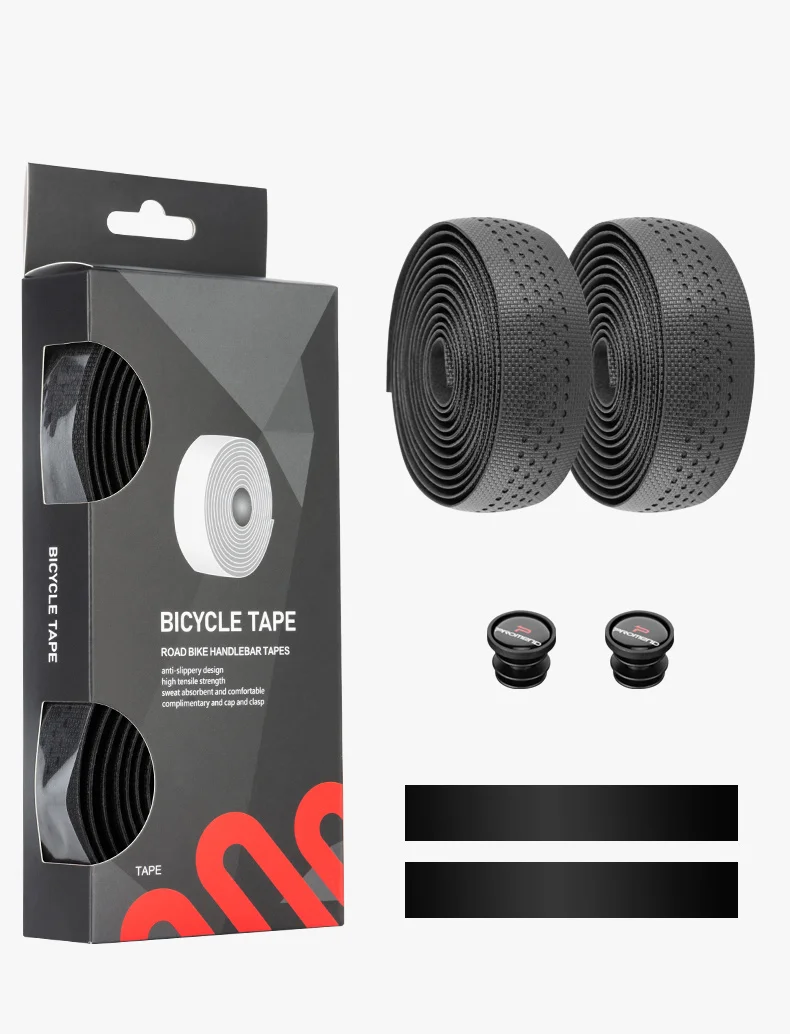 Promend 2024 EvaGel EasyClean Grip Bike Tape Stable RoadBike Handlebar Tape Breathable Shock Absorption Handlebar Road Bike Tape