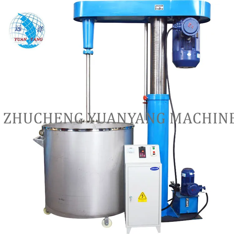 Variable speed Stirred Dispersion machine used for Industrial Paint mixer