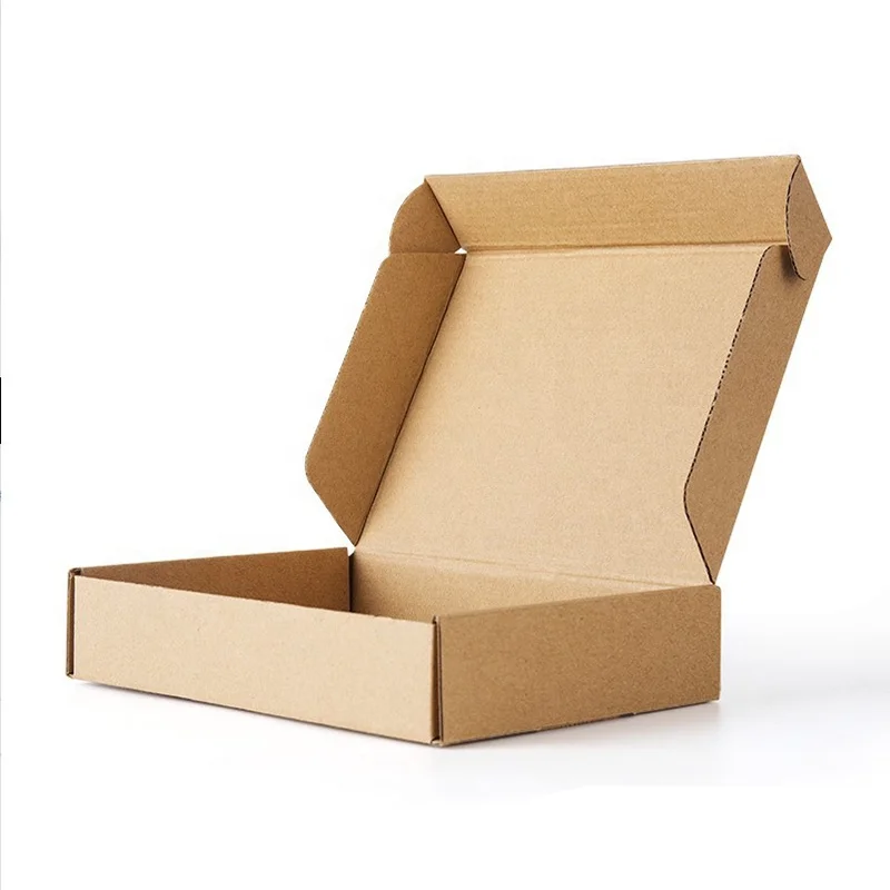 Wholesale Airplane Shaped Rectangular High Quality Corrugated E Flute Fashion Attractive Design Underwear Paper Box