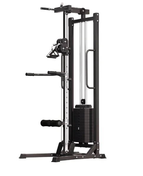 Multi-functional wall bird integrated trainer high pull down back shoulder clamp triceps home fitness equipment