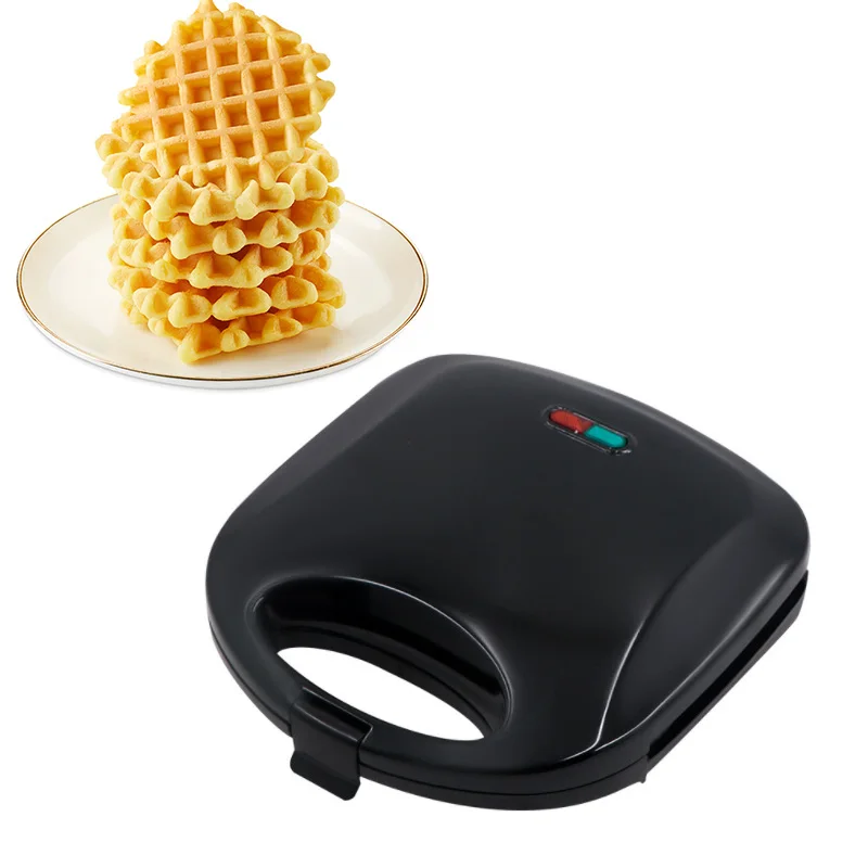 Automatic Temperature Multifunction 4 Slices Waffle Bread Panini Press Sandwich Maker