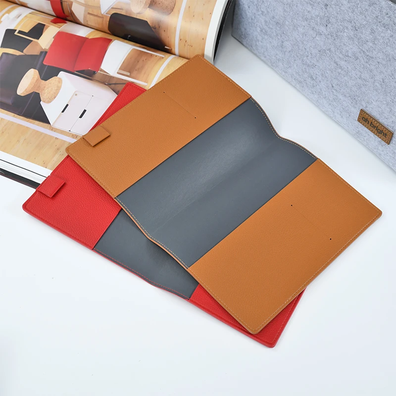 Custom Logo Diary Soft Pu Leather Notebook Cover Book Cover