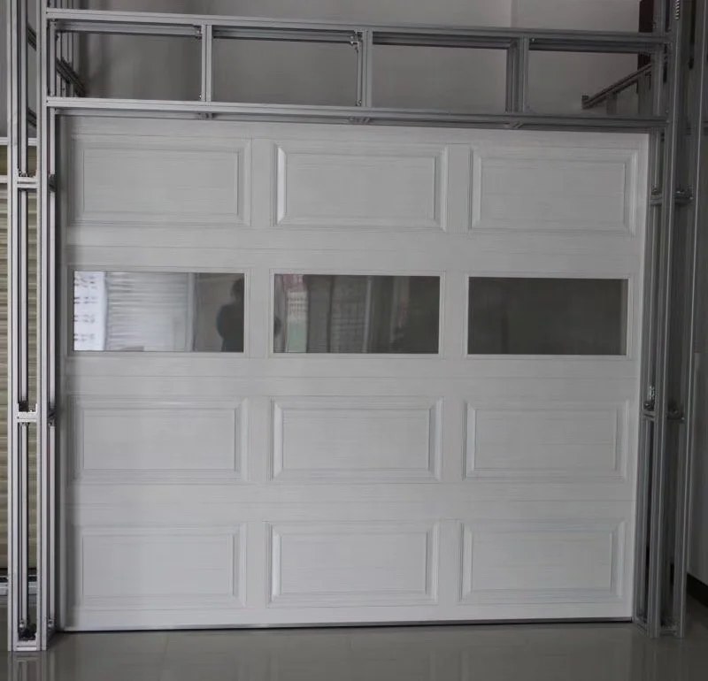 China Manufacturer Automatic Large Auto Lift Steel Overhead Motorized Bifold Sectional Garage Door