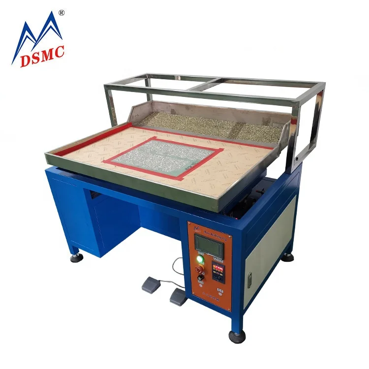 Automatic Rhinestone brush hot fix machine Stone motif making machine