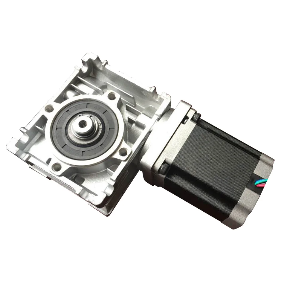 Червячный редуктор nema 23 шаговый двигатель RV30