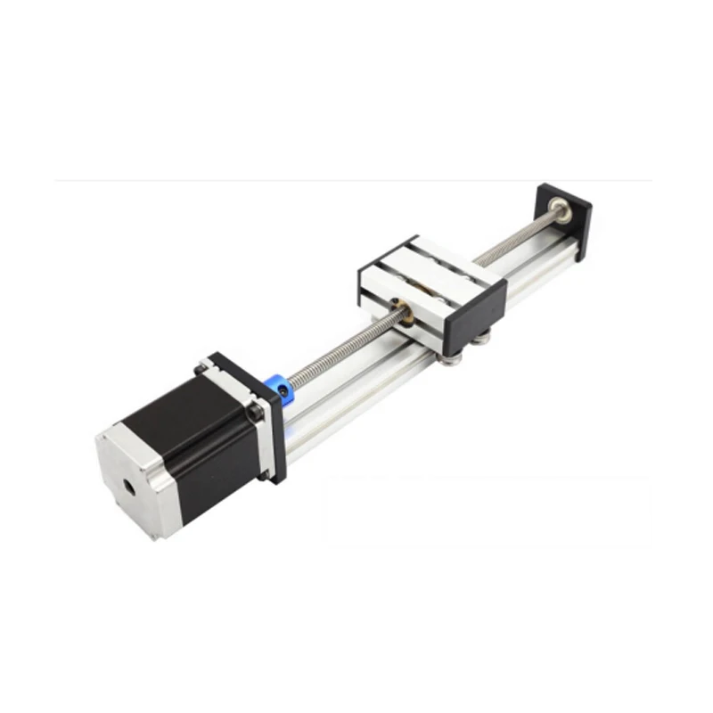 High precision Module load 0-30kg, effective stroke 50-900mm  T-screw TR8*1 TR8*2 TR8*4 TR8*8 for precision positioning