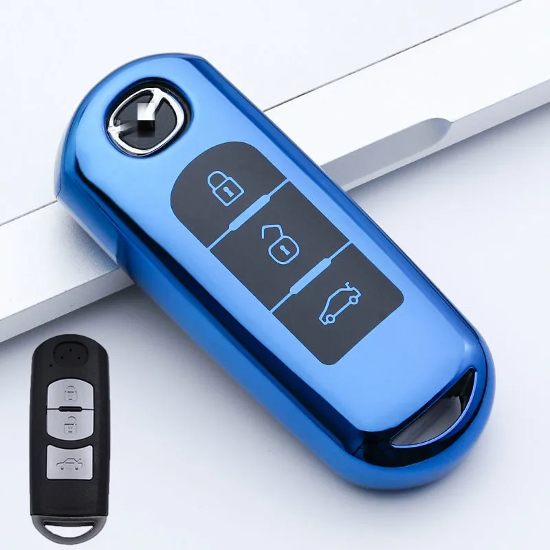 For Mazda 6 Mazda 3 Axela Atenza Cx-7 Cx-9 Cx-5 Cx5 2015 2016 2017 2018 Key Fob Car Remote Key Case